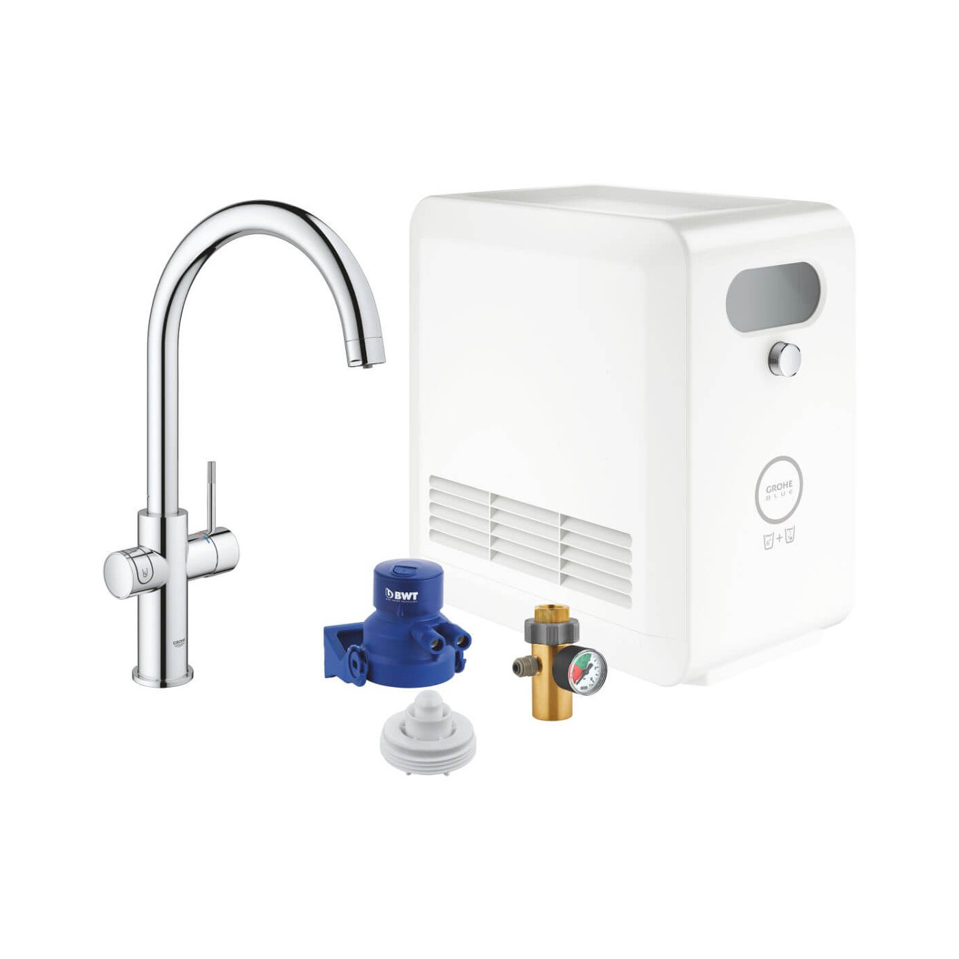Zestaw Z Wylewką W Kształcie C GROHE Blue Professional 31323002 Grohe Zestaw Z Wylewką W Kształcie C GROHE Blue Professional 31323002 Grohe