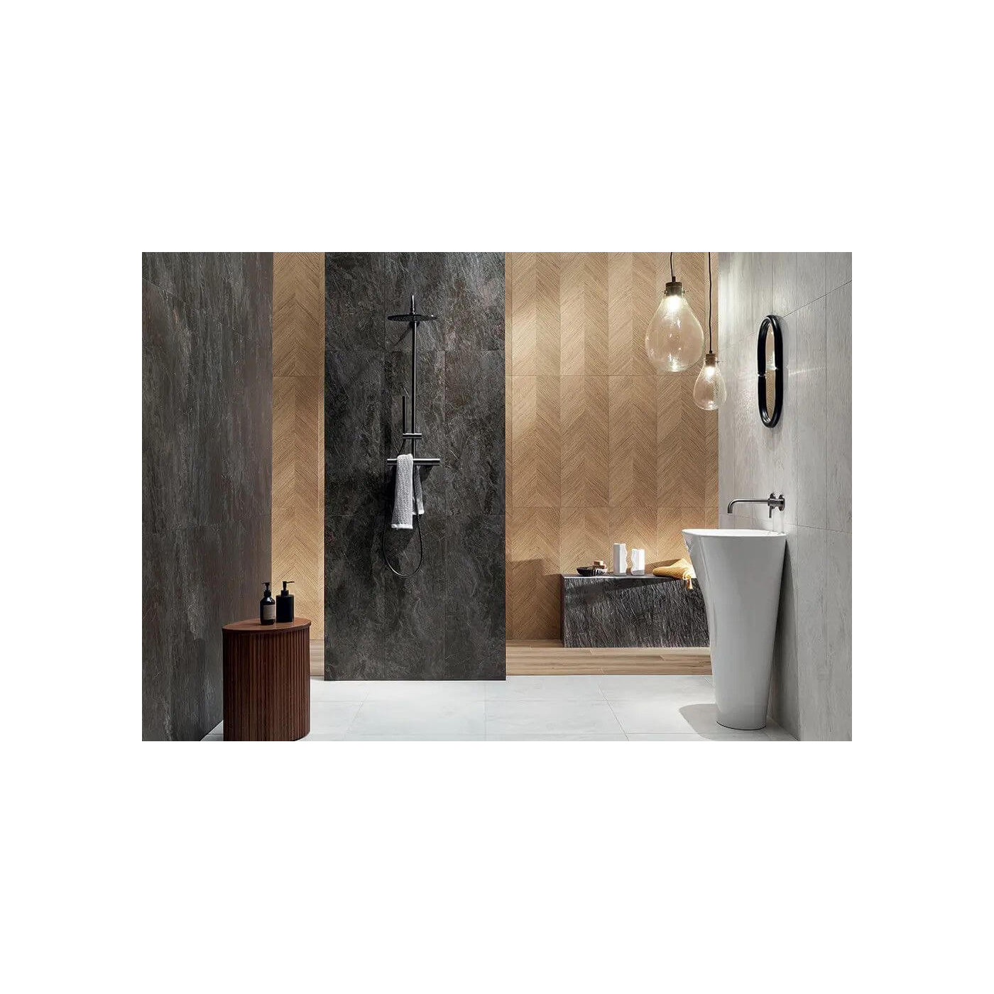 Płytka Ścienna Sedona Wood Mat 32,8x89,8 Tubądzin Płytka Ścienna Sedona Wood Mat 32,8x89,8 Tubądzin