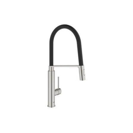 Jednouchwytowa Bateria Zlewozmywakowa Concetto Stal Nierdzewna 31491DC0 Grohe