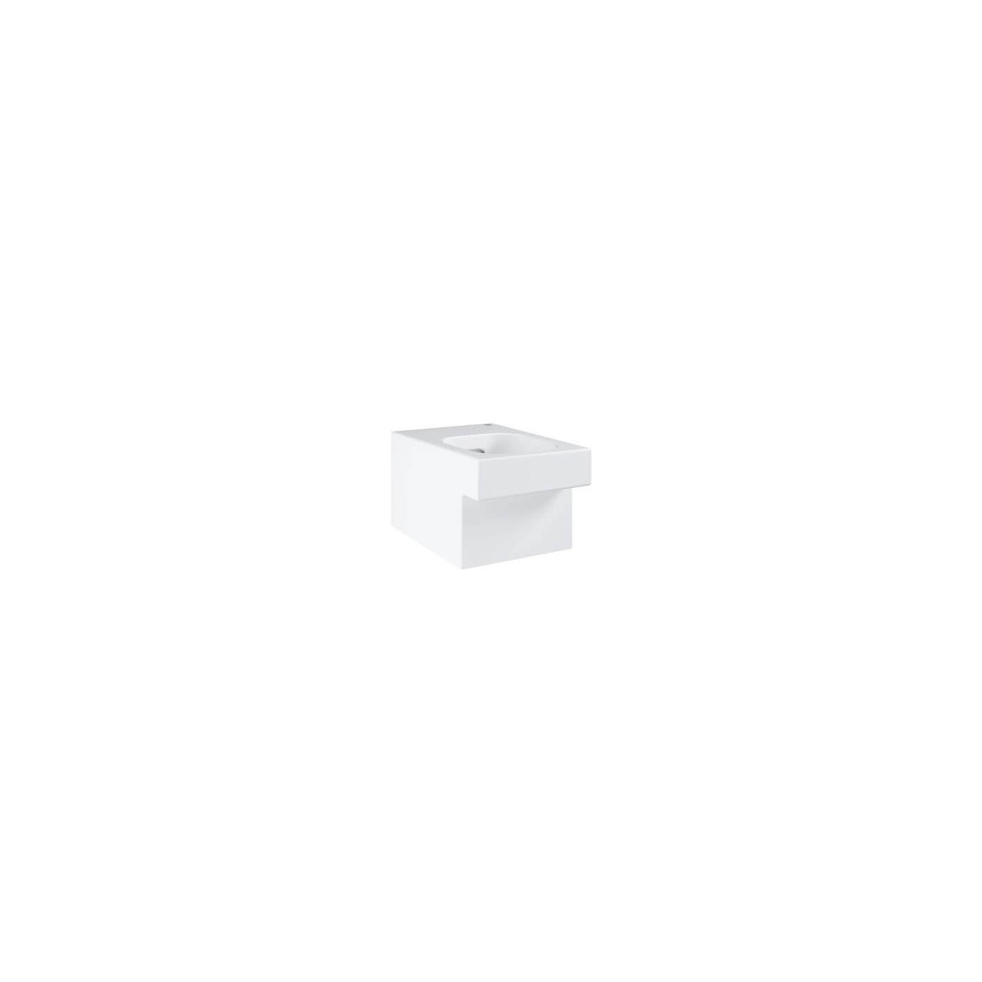 Miska WC Wisząca Cube Ceramika Biel Alpejska 3924500H Grohe Miska WC Wisząca Cube Ceramika Biel Alpejska 3924500H Grohe