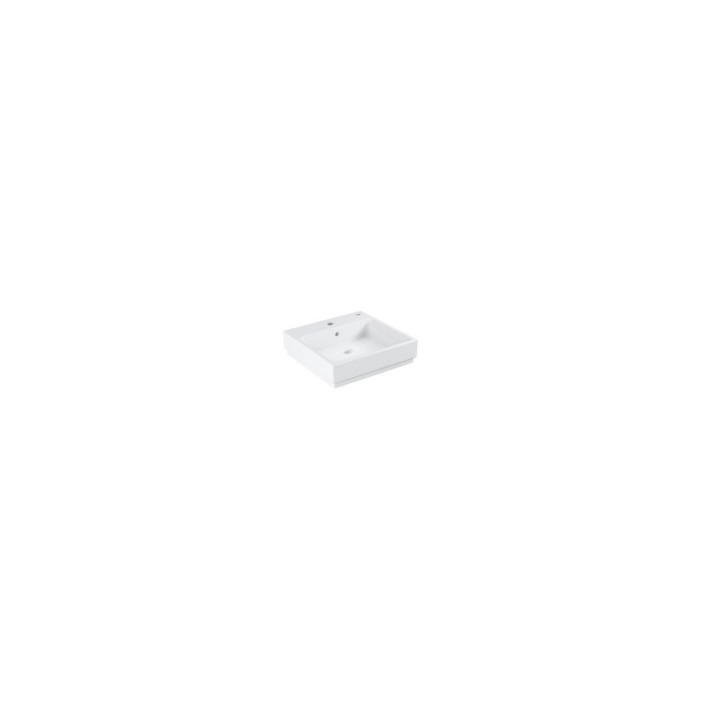 Umywalka Nablatowa 50 cm Cube Ceramika Biel Alpejska 3947800H Grohe Umywalka Nablatowa 50 cm Cube Ceramika Biel Alpejska 3947800H Grohe