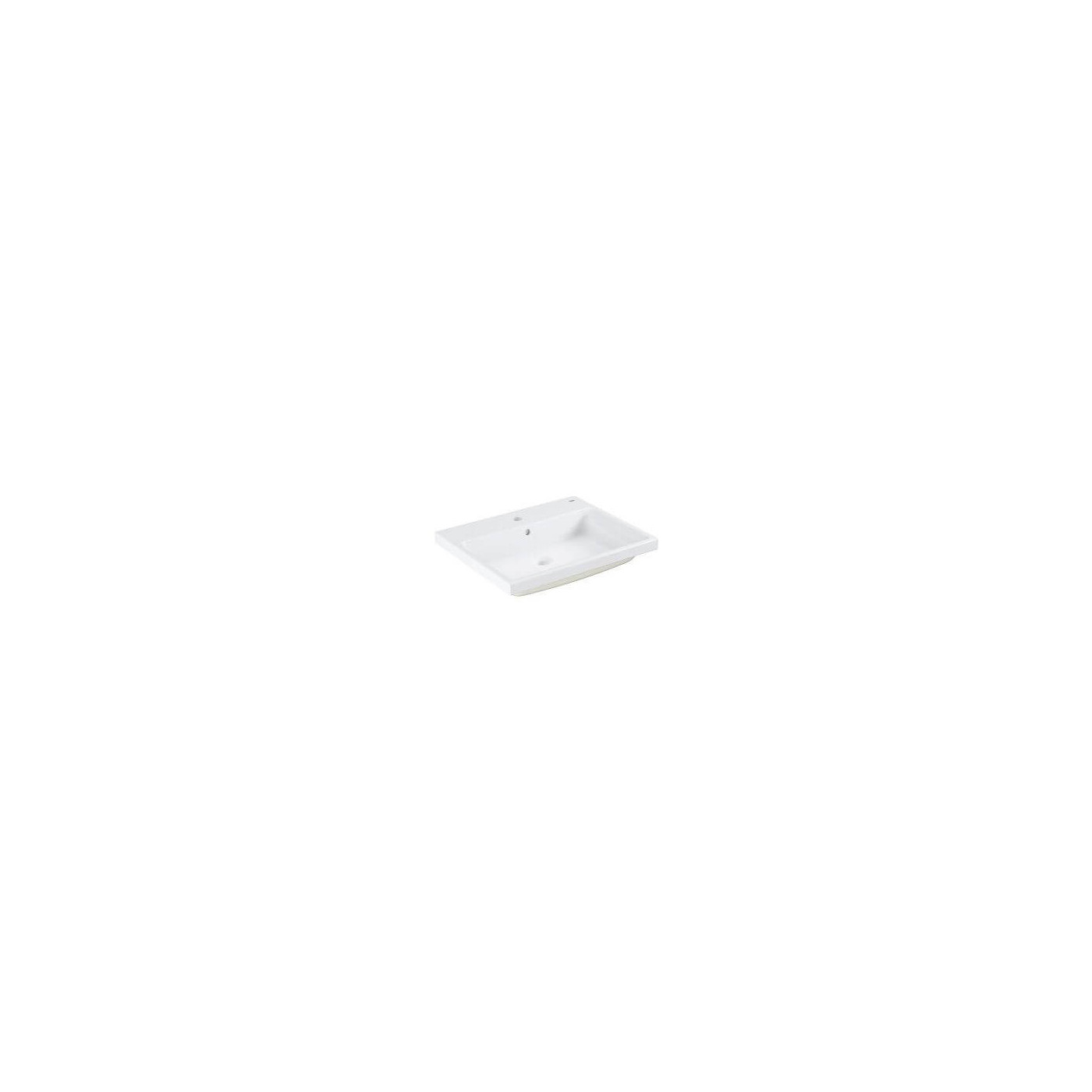 Umywalka Wpuszczana W Blat 60 cm Cube Ceramika Biel Alpejska 3947900H Grohe Umywalka Wpuszczana W Blat 60 cm Cube Ceramika Biel Alpejska 3947900H Grohe