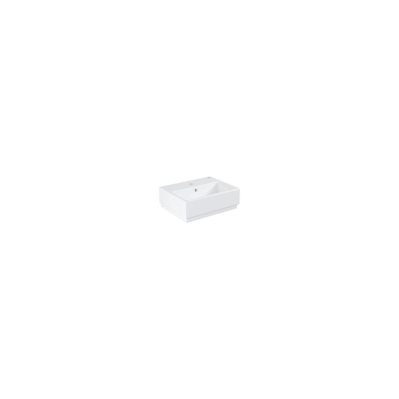 Umywalka Wisząca 45 cm Cube Ceramika Biel Alpejska 3948300H Grohe Umywalka Wisząca 45 cm Cube Ceramika Biel Alpejska 3948300H Grohe