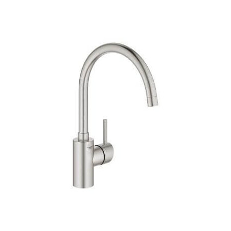 Jednouchwytowa Bateria Zlewozmywakowa Concetto Stal Nierdzewna 32661DC3 Grohe
