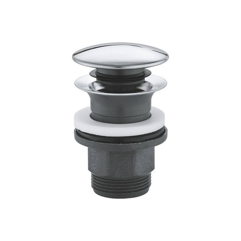 Zestaw Odpływowy Z Korkiem Typu Klik-Klak Chrom 40824000 Grohe Zestaw Odpływowy Z Korkiem Typu Klik-Klak Chrom 40824000 Grohe