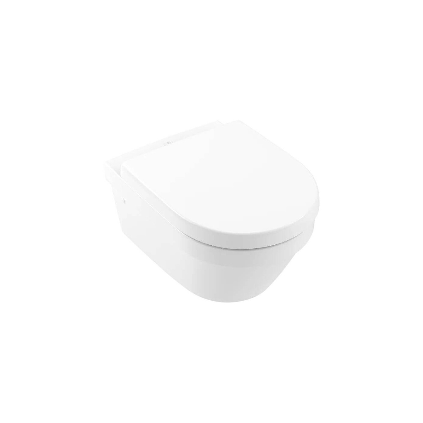 Miska WC Wisząca Bezrantowa Architektura 53x37 Z Deską Wolnoopadającą 4694HR01 Villeroy&Boch Miska WC Wisząca Bezrantowa Architektura 53x37 Z Deską Wolnoopadającą 4694HR01 Villeroy&Boch