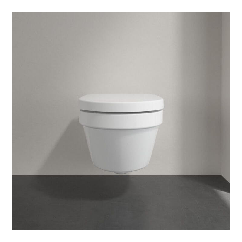 Miska WC Wisząca Bezrantowa Architektura 53x37 Z Deską Wolnoopadającą 4694HR01 Villeroy&Boch Miska WC Wisząca Bezrantowa Architektura 53x37 Z Deską Wolnoopadającą 4694HR01 Villeroy&Boch