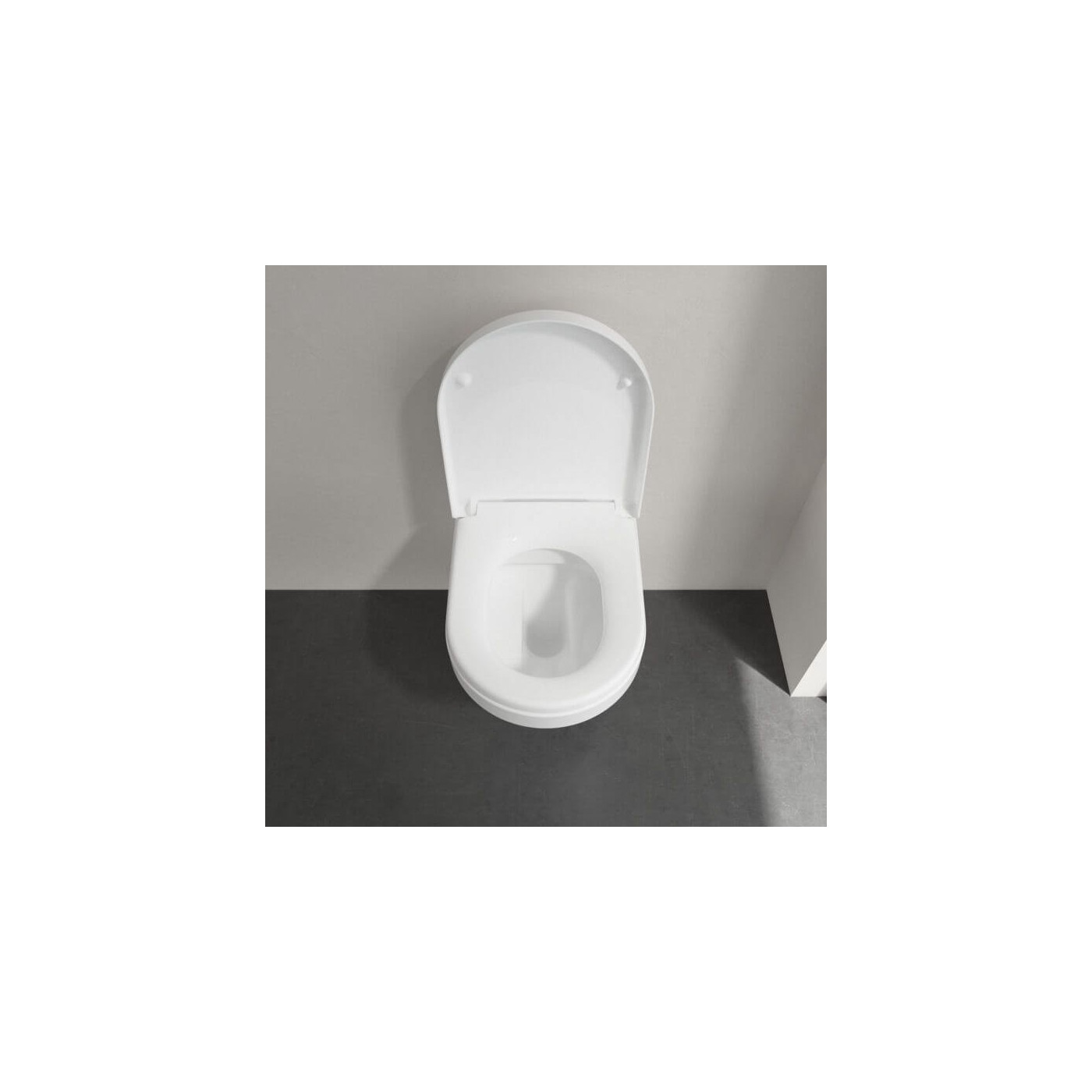 Miska WC Wisząca Bezrantowa Architektura 53x37 Z Deską Wolnoopadającą 4694HR01 Villeroy&Boch Miska WC Wisząca Bezrantowa Architektura 53x37 Z Deską Wolnoopadającą 4694HR01 Villeroy&Boch