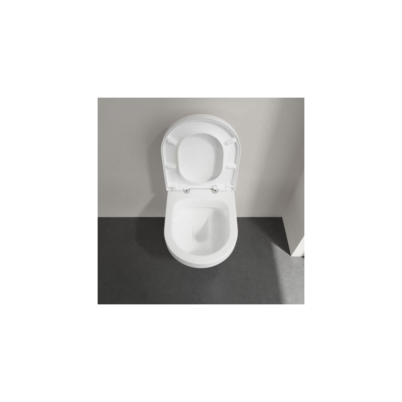 Miska WC Wisząca Bezrantowa Architektura 53x37 Z Deską Wolnoopadającą 4694HR01 Villeroy&Boch Miska WC Wisząca Bezrantowa Architektura 53x37 Z Deską Wolnoopadającą 4694HR01 Villeroy&Boch