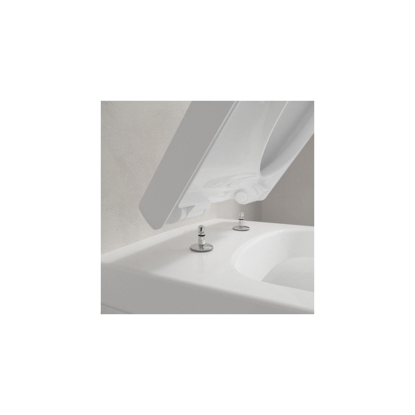 Miska WC Wisząca Bezrantowa Architektura 53x37 Z Deską Wolnoopadającą 4694HR01 Villeroy&Boch Miska WC Wisząca Bezrantowa Architektura 53x37 Z Deską Wolnoopadającą 4694HR01 Villeroy&Boch