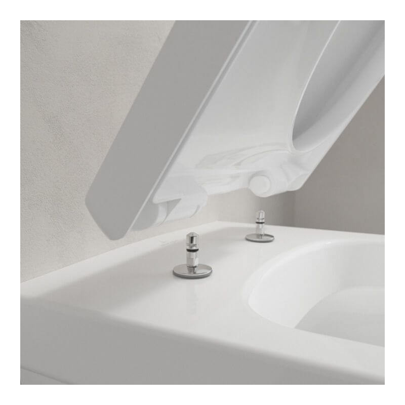 Miska WC Wisząca Bezrantowa Architektura 53x37 Z Deską Wolnoopadającą 4694HR01 Villeroy&Boch Miska WC Wisząca Bezrantowa Architektura 53x37 Z Deską Wolnoopadającą 4694HR01 Villeroy&Boch