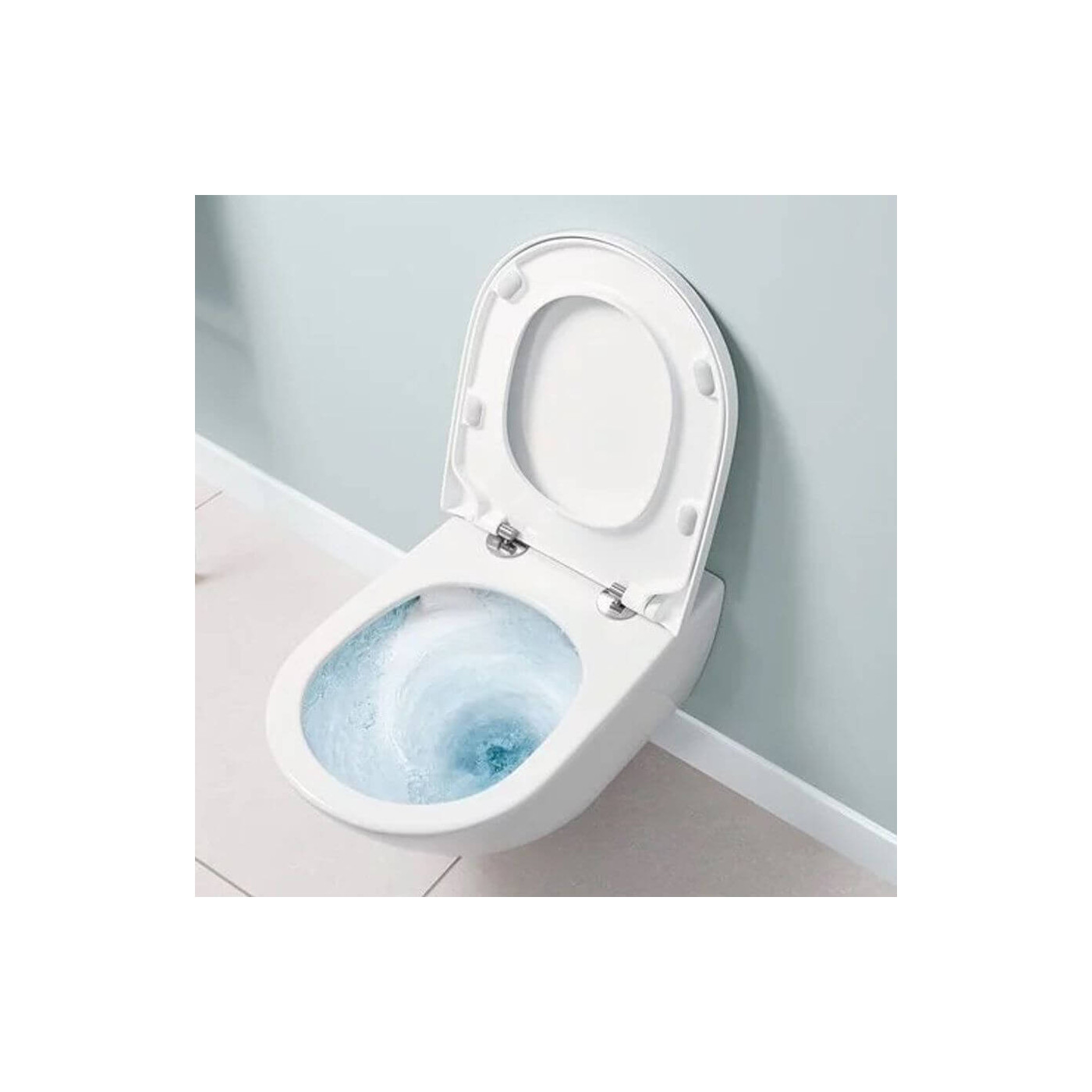 Miska WC Lejowa Subway 3.0 Bez Kołnierza 56x37 Z Deską Wolnoopadającą Slim 4670TS01 Villeroy&Boch Miska WC Lejowa Subway 3.0 Bez Kołnierza 56x37 Z Deską Wolnoopadającą Slim 4670TS01 Villeroy&Boch