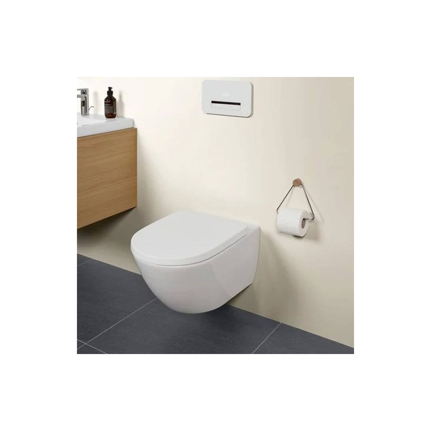 Miska WC Lejowa Subway 3.0 Bez Kołnierza 56x37 Z Deską Wolnoopadającą Slim 4670TS01 Villeroy&Boch Miska WC Lejowa Subway 3.0 Bez Kołnierza 56x37 Z Deską Wolnoopadającą Slim 4670TS01 Villeroy&Boch