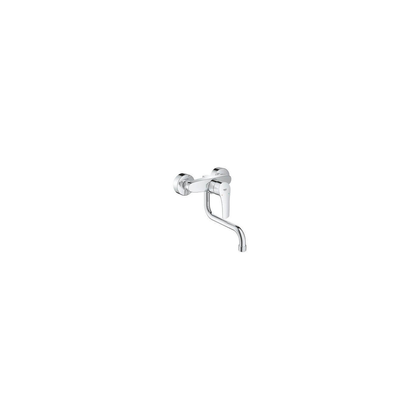 Jednouchwytowa Bateria Zlewozmywakowa Eurosmart 31391003 Grohe Jednouchwytowa Bateria Zlewozmywakowa Eurosmart 31391003 Grohe