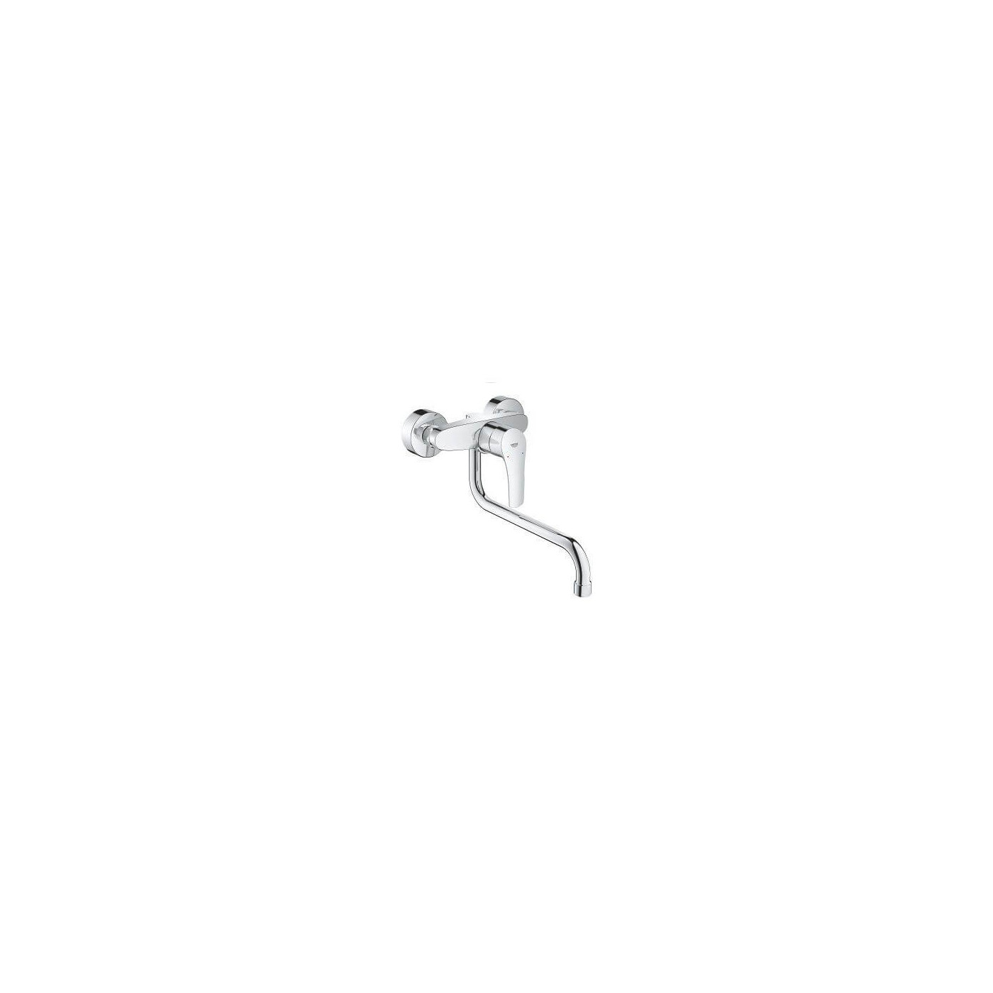 Jednouchwytowa Bateria Zlewozmywakowa Eurosmart 32224003 Grohe Jednouchwytowa Bateria Zlewozmywakowa Eurosmart 32224003 Grohe
