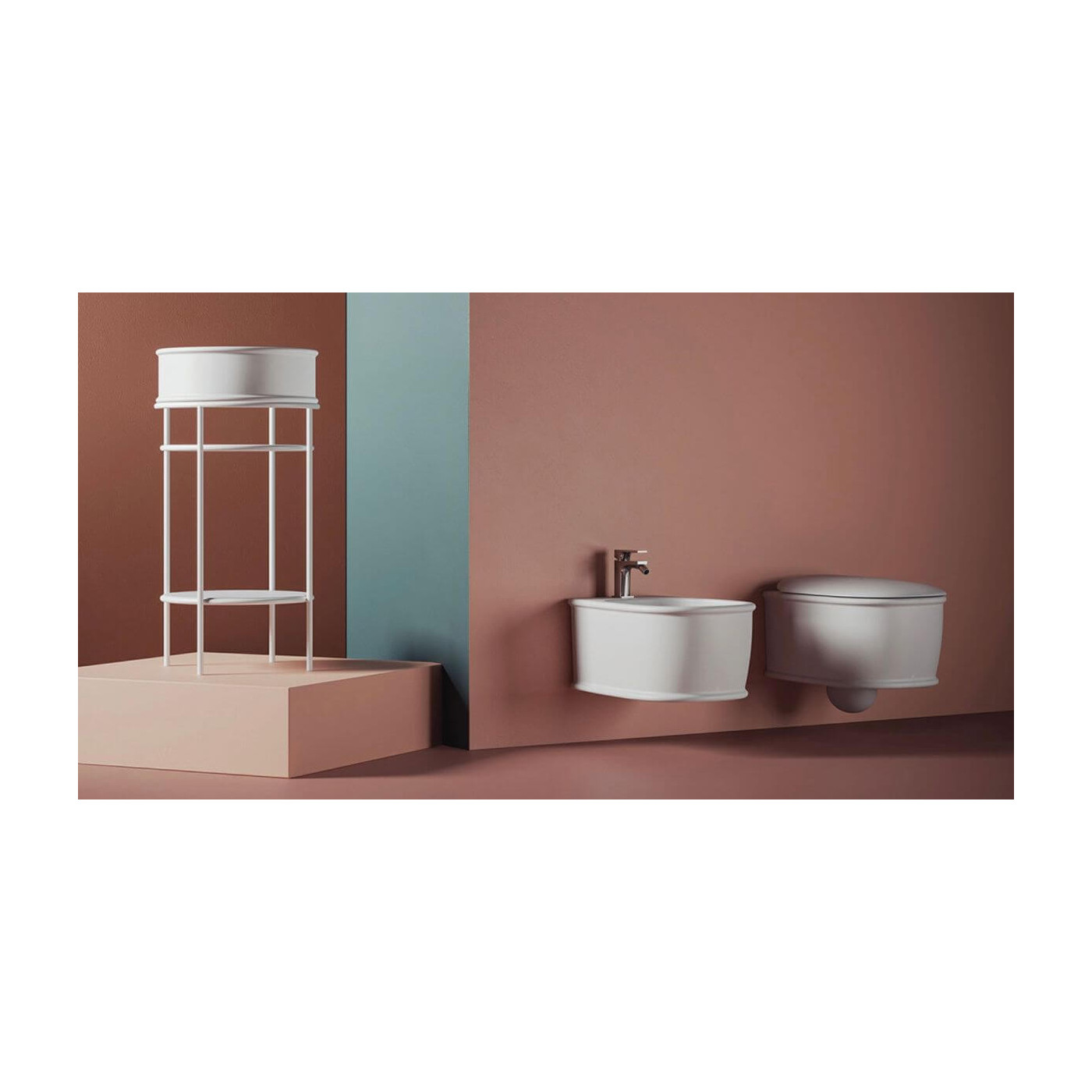 Miska WC Atelier Podwieszana Bezkołnierzowa Bianco ATV0010100 Artceram Miska WC Atelier Podwieszana Bezkołnierzowa Bianco ATV0010100 Artceram