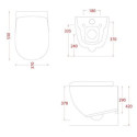 Miska WC File 2.0 Podwieszana Bezkołnierzowa Bianco FLV0040130 Artceram Miska WC File 2.0 Podwieszana Bezkołnierzowa Bianco FLV0040130 Artceram