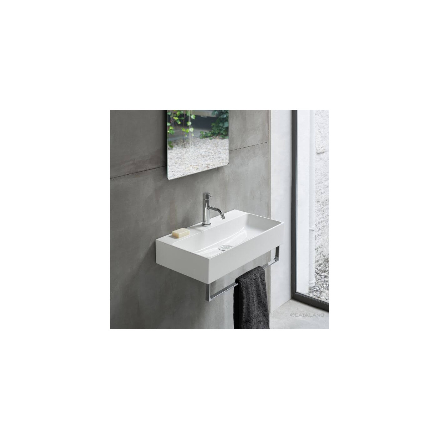 Umywalka Premium Biały Połysk 65x35 0220650001 Catalano Umywalka Premium Biały Połysk 65x35 0220650001 Catalano