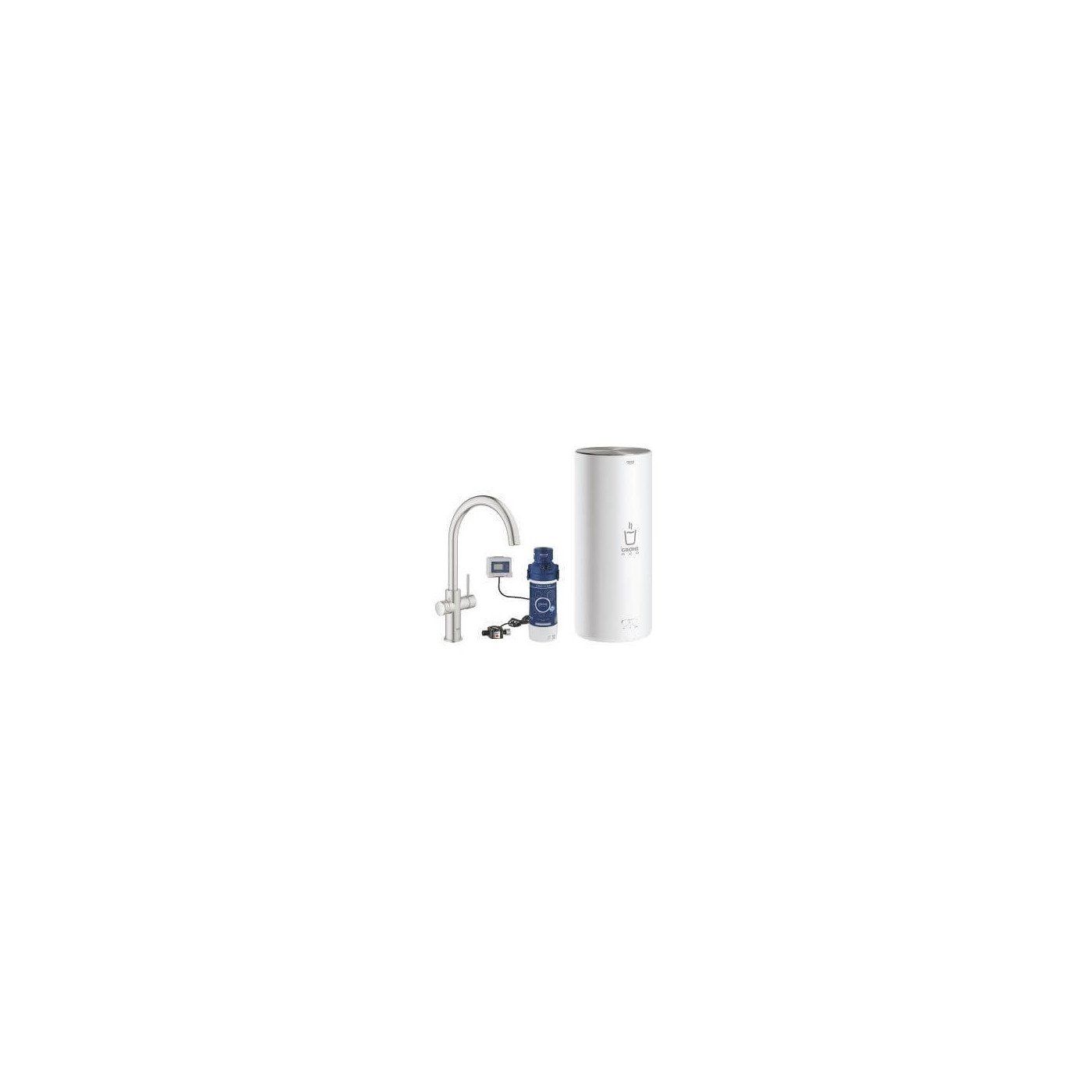 Wylewka I Bojler W Rozmiarze L GROHE Red Duo Stal Nierdzewna 30079DC1 Grohe Wylewka I Bojler W Rozmiarze L GROHE Red Duo Stal Nierdzewna 30079DC1 Grohe