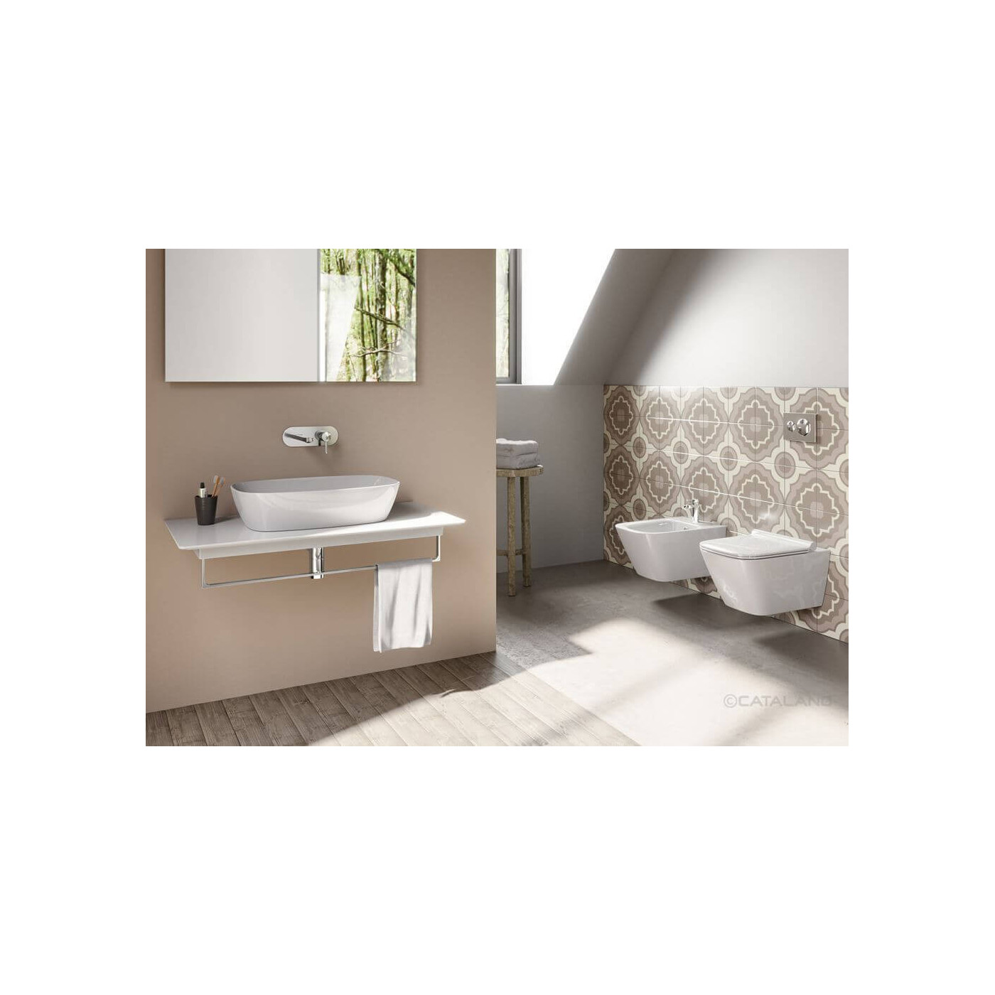 Bidet Podwieszany Newflush Green Biały Połysk 55x37 0418551001 Catalano Bidet Podwieszany Newflush Green Biały Połysk 55x37 0418551001 Catalano