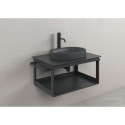 Umywalka Nablatowa Horizon Czarny Mat 50x35 150AHZNS Catalano Umywalka Nablatowa Horizon Czarny Mat 50x35 150AHZNS Catalano