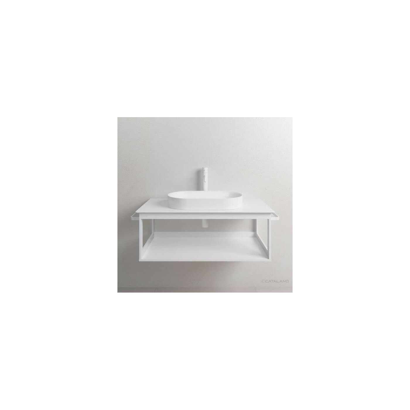 Umywalka Nablatowa Horizon Biały Mat 60x35 160AHZBM Catalano Umywalka Nablatowa Horizon Biały Mat 60x35 160AHZBM Catalano
