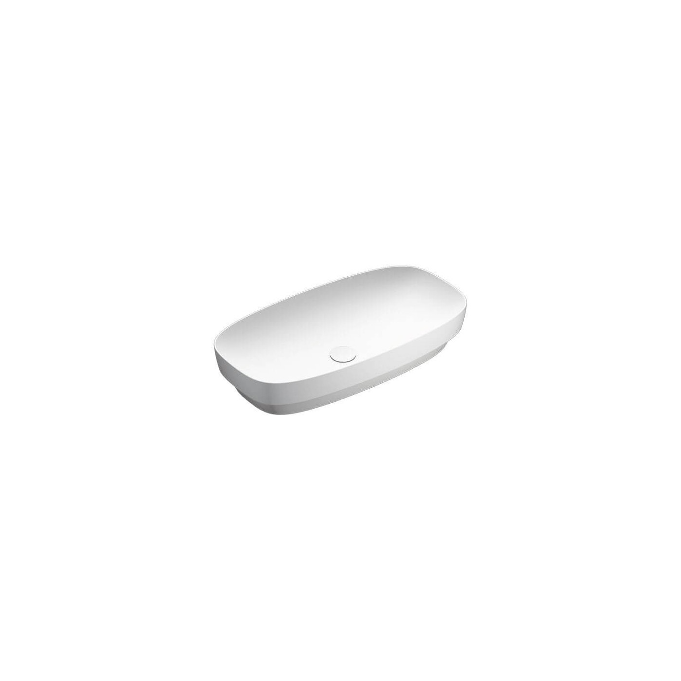 Umywalka Nablatowa Alvea Biały Mat 75x40 0624750021 Catalano Umywalka Nablatowa Alvea Biały Mat 75x40 0624750021 Catalano