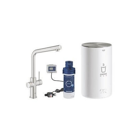 Wylewka I Bojler W Rozmiarze M GROHE Red Duo Stal Nierdzewna 30327DC1 Grohe