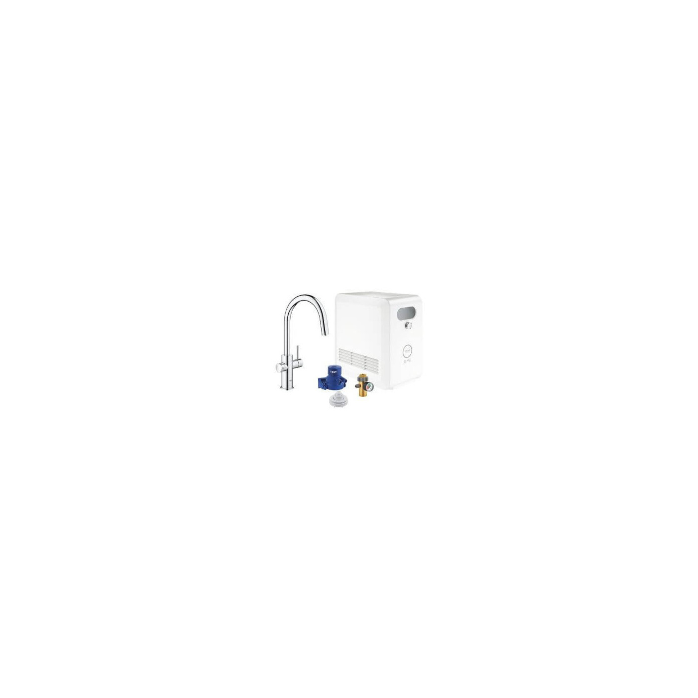 Zestaw Z Wyciąganą Wylewką W Kształcie C GROHE Blue Professional 31325002 Grohe Zestaw Z Wyciąganą Wylewką W Kształcie C GROHE Blue Professional 31325002 Grohe