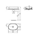 Umywalka Nablatowa Strada II Biała 60x40 T298101 Ideal Standard Umywalka Nablatowa Strada II Biała 60x40 T298101 Ideal Standard