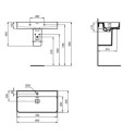 Umywalka Strada II Biała 60x42,8 T300001 Ideal Standard Umywalka Strada II Biała 60x42,8 T300001 Ideal Standard
