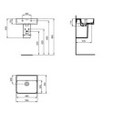 Umywalka Strada II Biała 50x43 T363701 Ideal Standard Umywalka Strada II Biała 50x43 T363701 Ideal Standard
