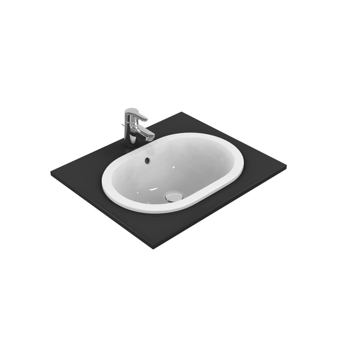 Umywalka Wpuszczana W Blat Connect Biała 55x38 E504701 Ideal Standard Umywalka Wpuszczana W Blat Connect Biała 55x38 E504701 Ideal Standard