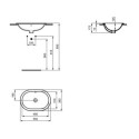 Umywalka Wpuszczana W Blat Connect Biała 55x38 E504701 Ideal Standard Umywalka Wpuszczana W Blat Connect Biała 55x38 E504701 Ideal Standard