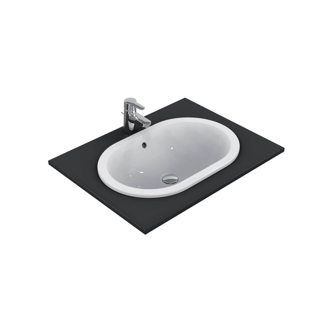 Umywalka Wpuszczana W Blat Connect Biała 62x41 E504901 Ideal Standard Umywalka Wpuszczana W Blat Connect Biała 62x41 E504901 Ideal Standard