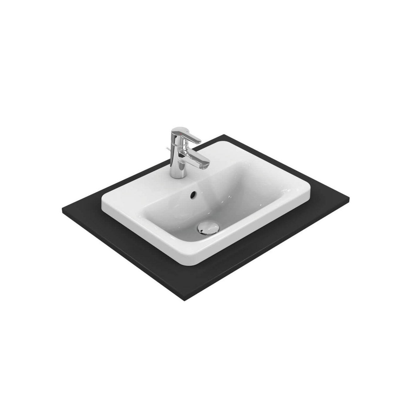 Umywalka Wpuszczana W Blat Connect Biała 50x39 E504301 Ideal Standard Umywalka Wpuszczana W Blat Connect Biała 50x39 E504301 Ideal Standard