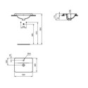 Umywalka Wpuszczana W Blat Connect Biała 50x39 E504301 Ideal Standard Umywalka Wpuszczana W Blat Connect Biała 50x39 E504301 Ideal Standard