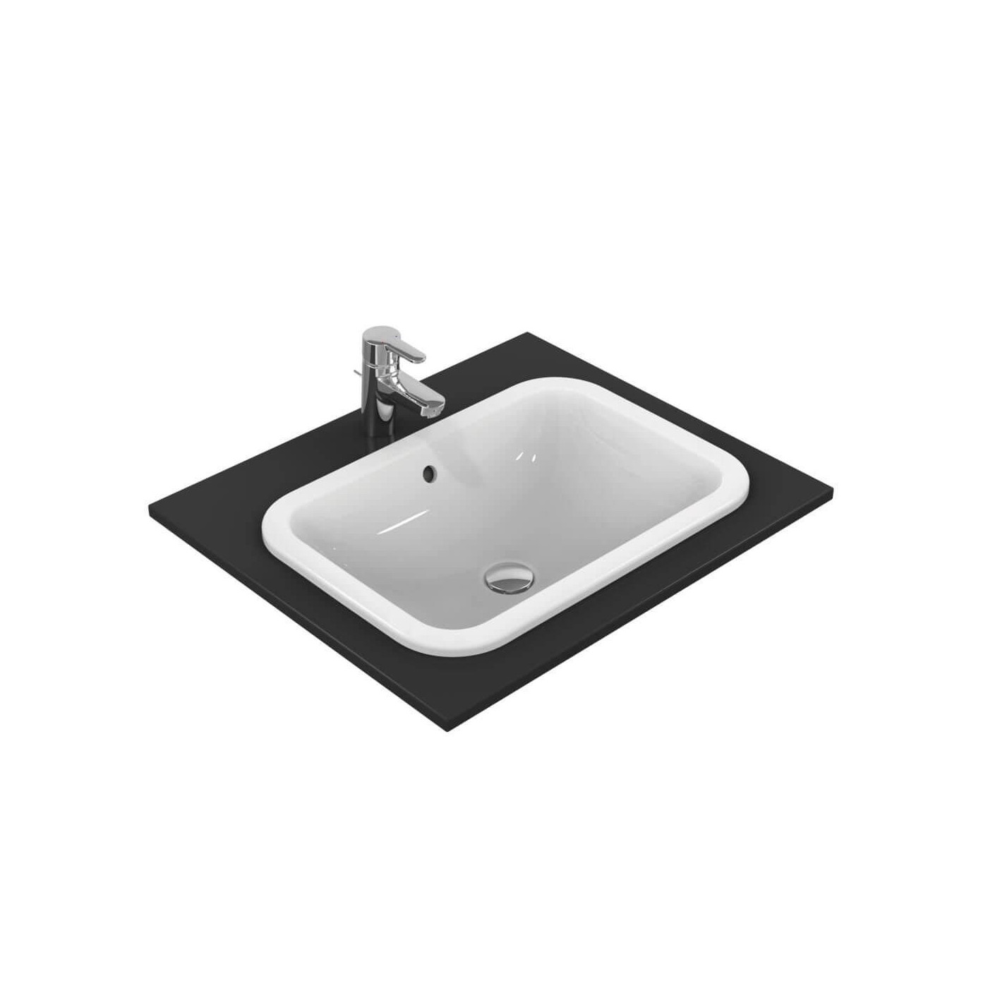 Umywalka Wpuszczana W Blat Connect Biała 58x41 E505901 Ideal Standard Umywalka Wpuszczana W Blat Connect Biała 58x41 E505901 Ideal Standard