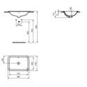 Umywalka Wpuszczana W Blat Connect Biała 58x41 E505901 Ideal Standard Umywalka Wpuszczana W Blat Connect Biała 58x41 E505901 Ideal Standard