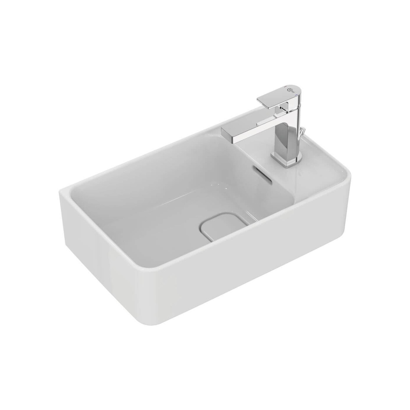 Umywalka Strada 2 Prawa Biały 45x27 T299401 Ideal Standard Umywalka Strada 2 Prawa Biały 45x27 T299401 Ideal Standard