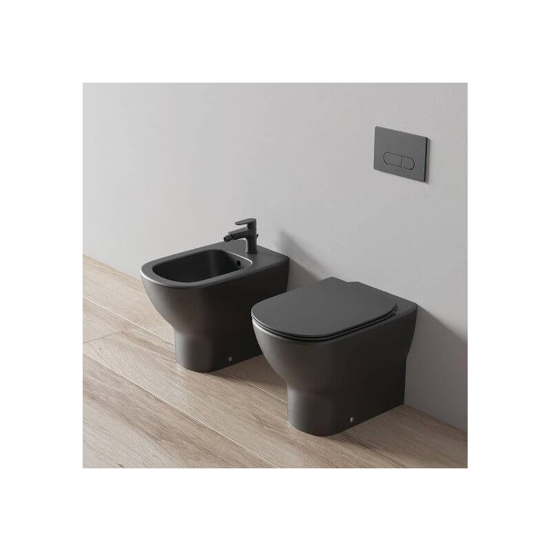 Deska Sedesowa Wolnoopadająca Tesi Czarny Mat 45x37 T3527V3 Ideal Standard Deska Sedesowa Wolnoopadająca Tesi Czarny Mat 45x37 T3527V3 Ideal Standard