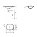 Umywalka Podblatowa Connect Biały 55x38 E504801 Ideal Standard Umywalka Podblatowa Connect Biały 55x38 E504801 Ideal Standard