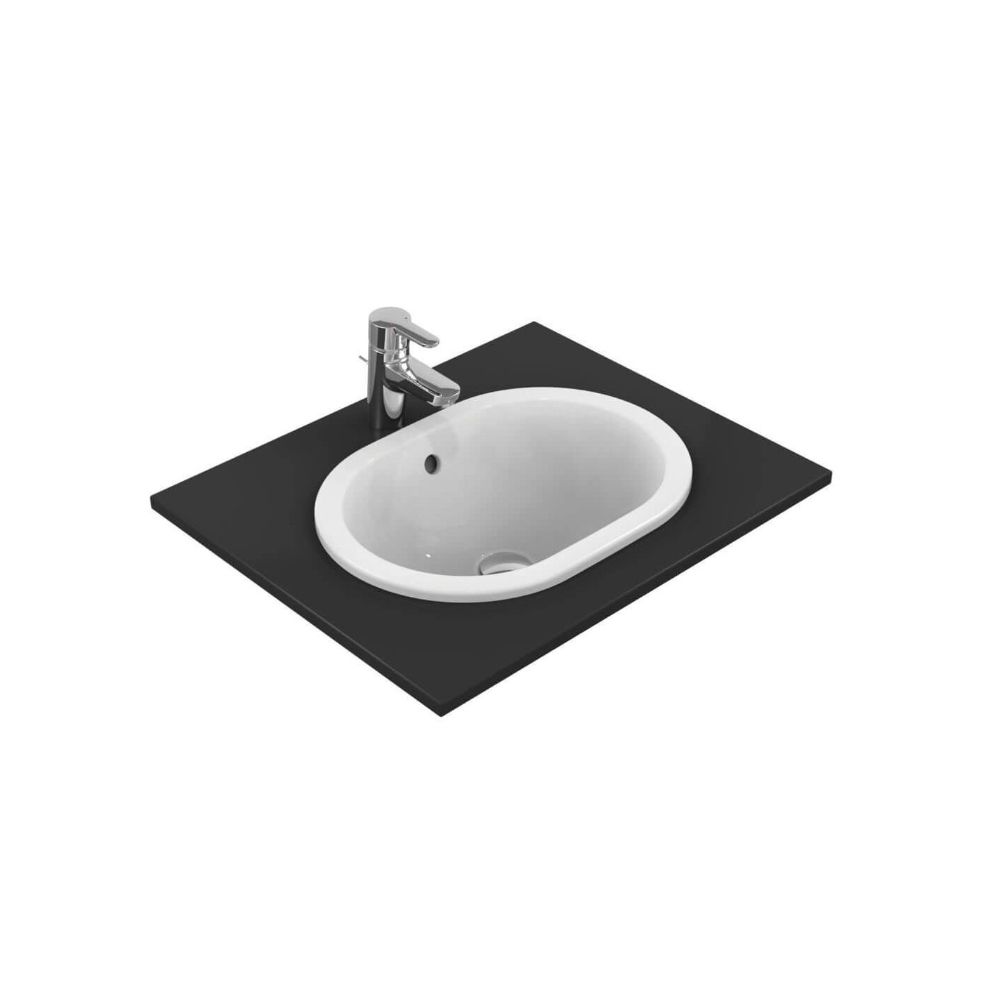 Umywalka Wpuszczana W Blat Connect Biały 48x35 E504501 Ideal Standard Umywalka Wpuszczana W Blat Connect Biały 48x35 E504501 Ideal Standard