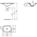 Umywalka Wpuszczana W Blat Connect Biały 48x35 E504501 Ideal Standard Umywalka Wpuszczana W Blat Connect Biały 48x35 E504501 Ideal Standard