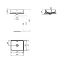 Umywalka Nablatowa Strada 2 Biały 50x40 T296501 Ideal Standard Umywalka Nablatowa Strada 2 Biały 50x40 T296501 Ideal Standard