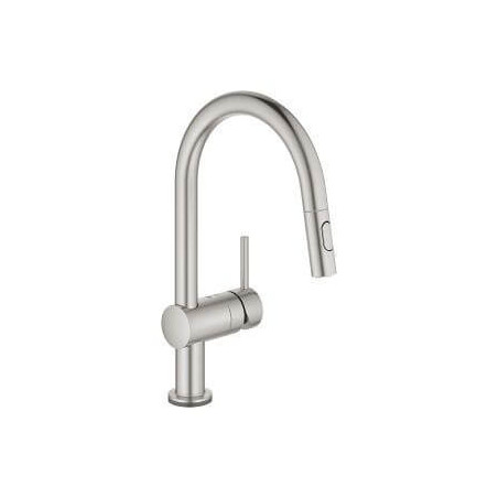 Elektroniczna Jednouchwytowa Bateria Zlewozmywakowa Minta Touch Stal Nierdzewna 31358DC2 Grohe
