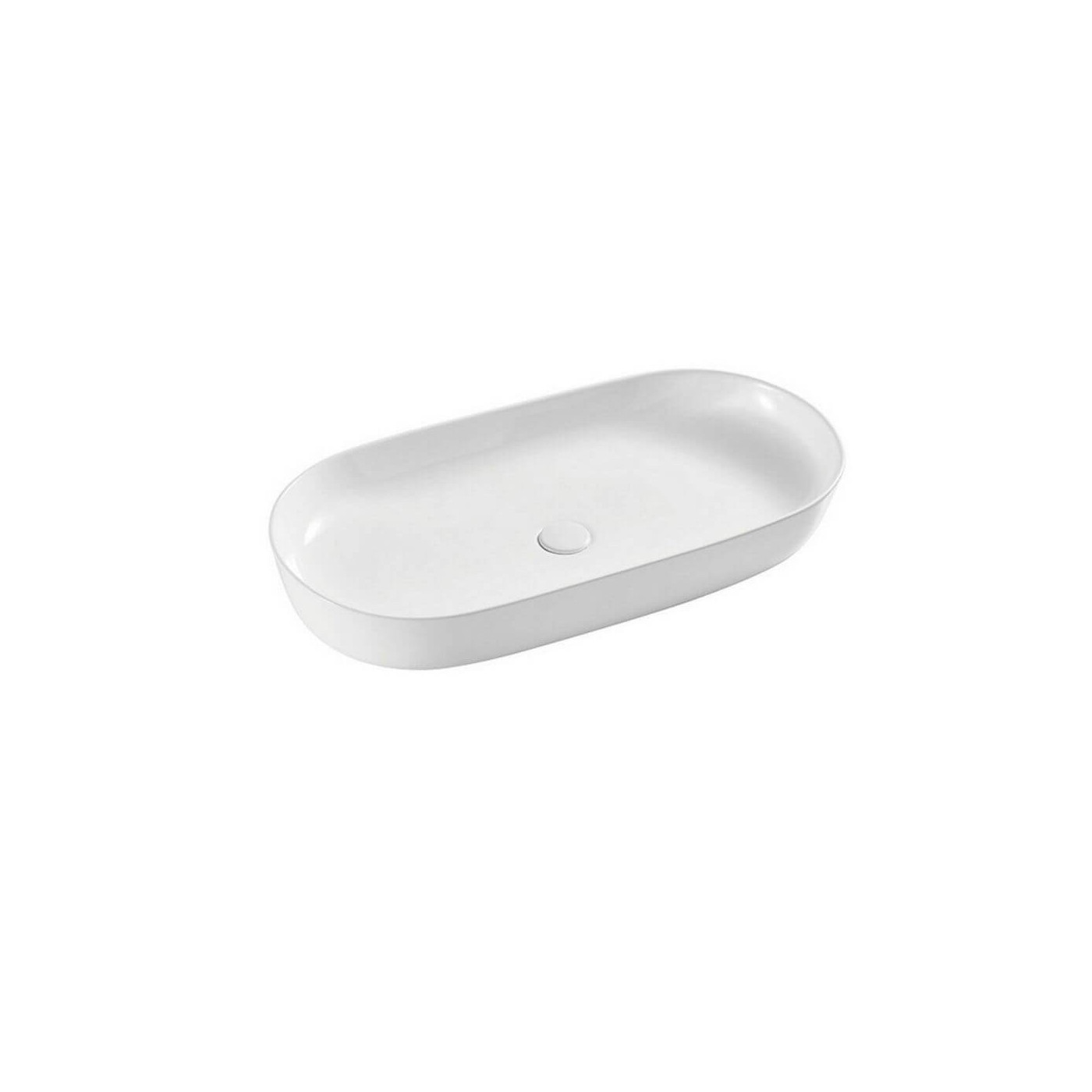 Umywalka Nablatowa Mili 05 81x41 Biała LT-2192-P Emporia Umywalka Nablatowa Mili 05 81x41 Biała LT-2192-P Emporia