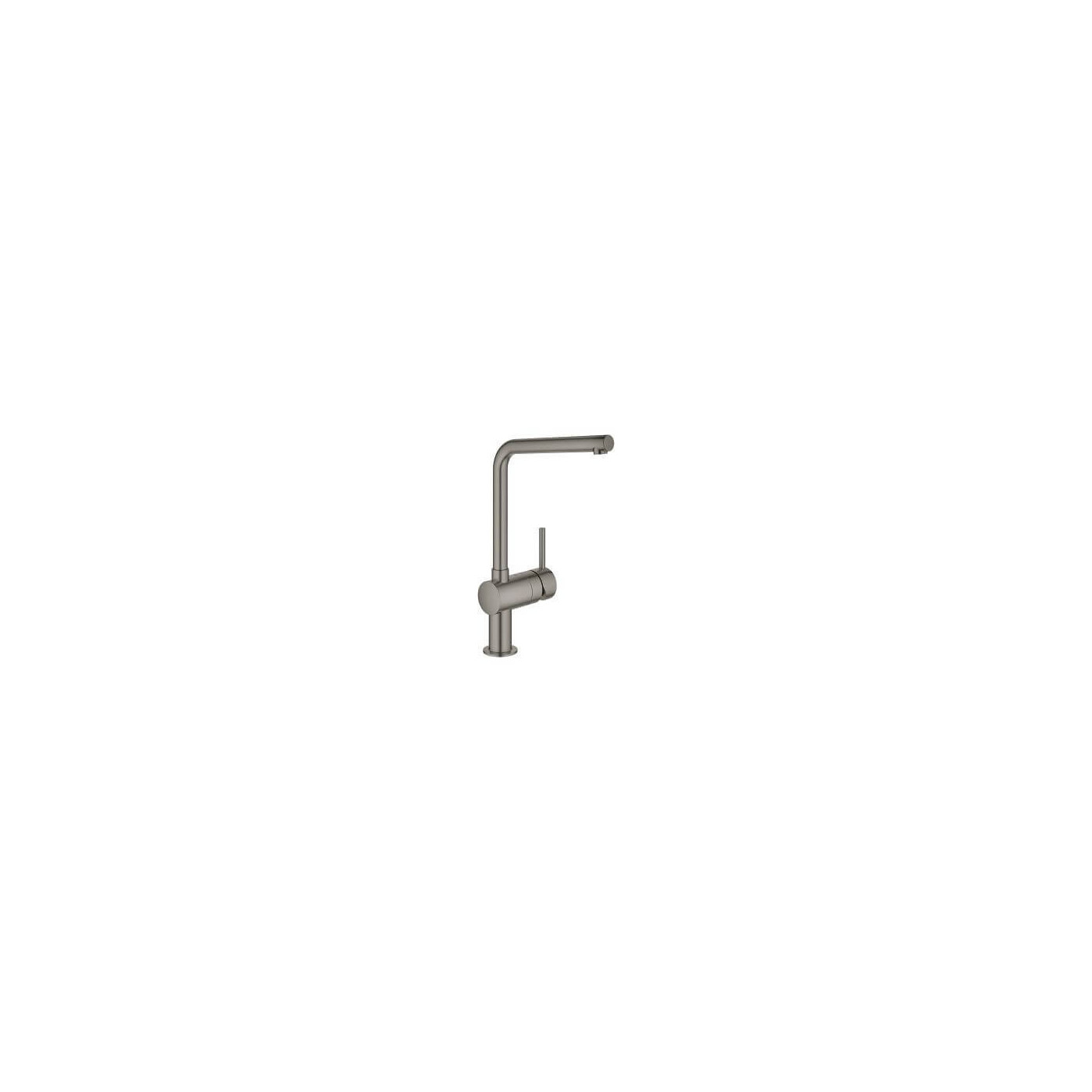 Jednouchwytowa Bateria Zlewozmywakowa Minta Brushed Hard Graphite 31375AL0 Grohe Jednouchwytowa Bateria Zlewozmywakowa Minta Brushed Hard Graphite 31375AL0 Grohe