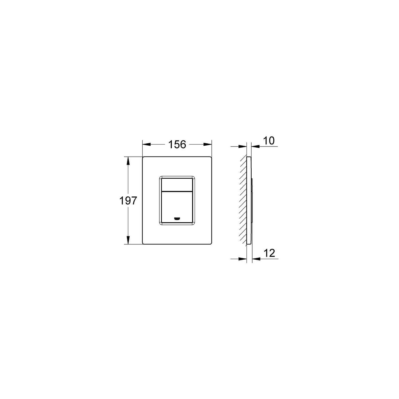 Przycisk Even Chrom 38966000 Grohe Przycisk Even Chrom 38966000 Grohe