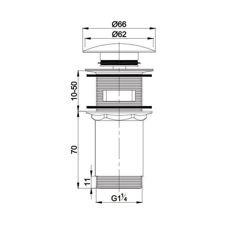 Korek Klik-Klak A706BP Omnires Korek Klik-Klak A706BP Omnires